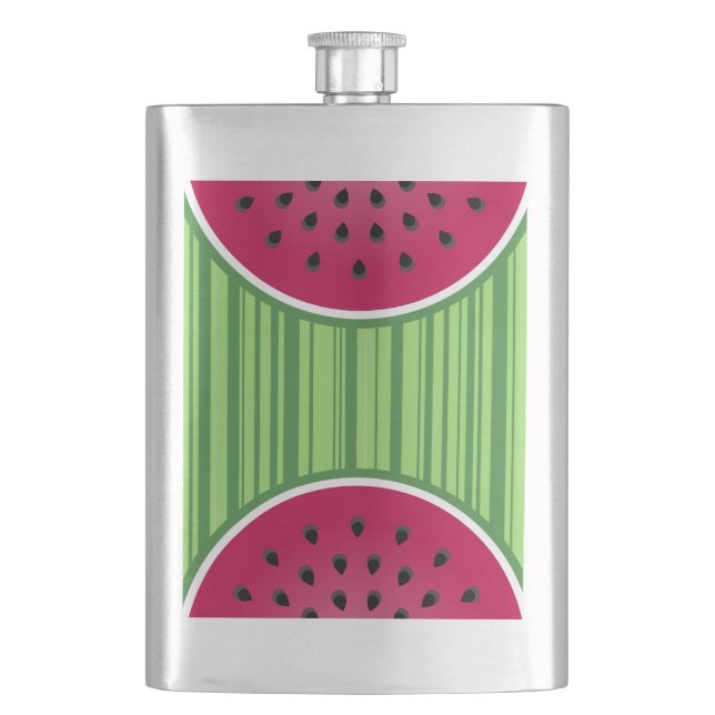 Watermelon Wedgies Flask (Front)
