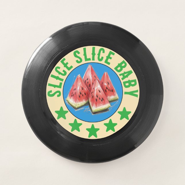 watermelon Wham-O frisbee (Front)
