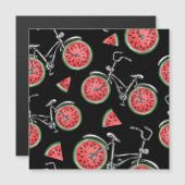 Watermelon wheel bicycles, summer pattern. (Front/Back)
