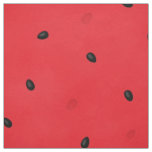 Watermelon with Seeds &amp; Seed Holes (large scale) Fabric