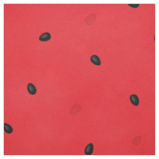 Watermelon with Seeds & Seed Holes (large scale) Fabric