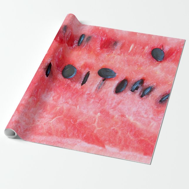 Watermelon Wrapping Paper (Unrolled)