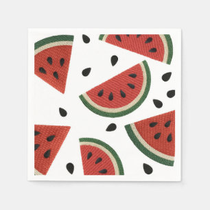 Watermelon Yarn Any Way You Slice it Party Napkins
