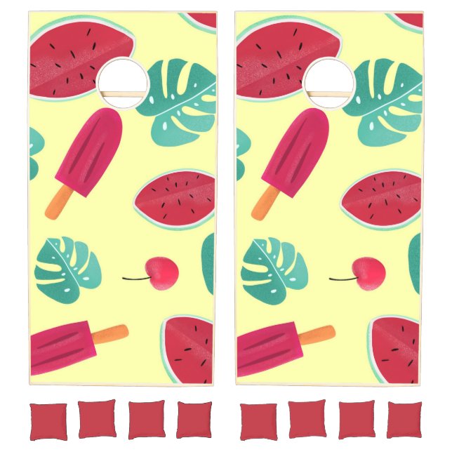 Watermelon  | Zazzle_Growshop. Cornhole Set (Set)