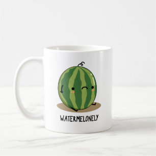 Watermelonely Funny Watermelon Fruit Pun Coffee Mug
