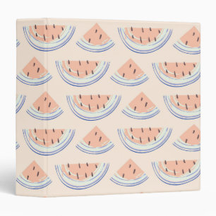 Watermelons 3 Ring Binder