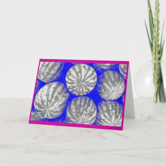 "Watermelons" Card (Front)