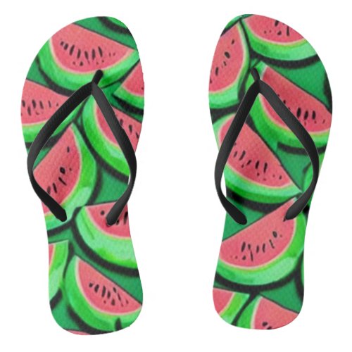 Watermelons  flip flops