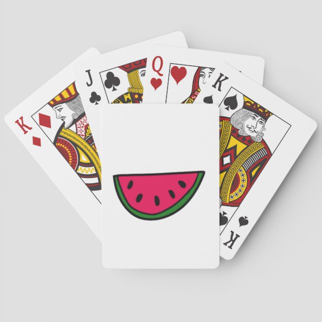 Watermelons Poker Cards (Back)