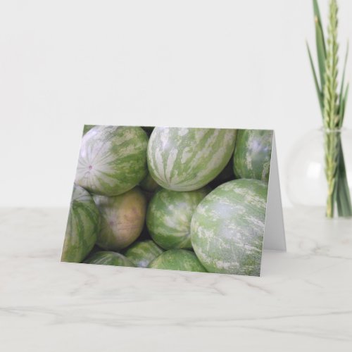 Watermelons Thank You Card