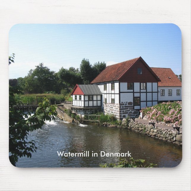 Watermill in Denmark Mousepad (Front)