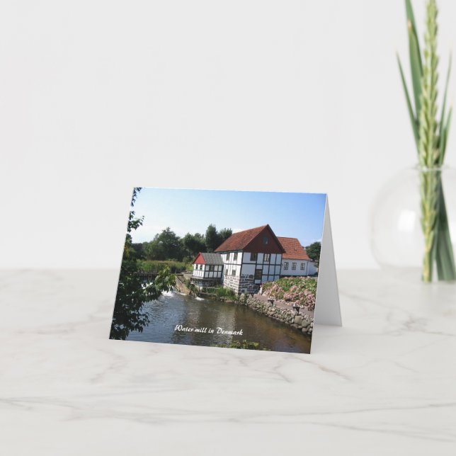 Watermill in Denmark Notecard (Front)