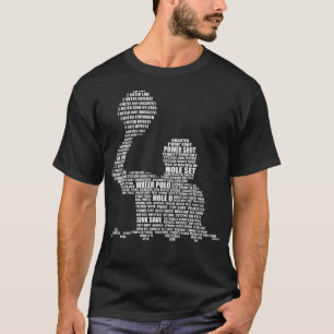 Waterpolo Player Word Cloud Water Polo Players Coa