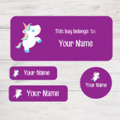 Waterproof Backpack Clothing Name Label (Main)