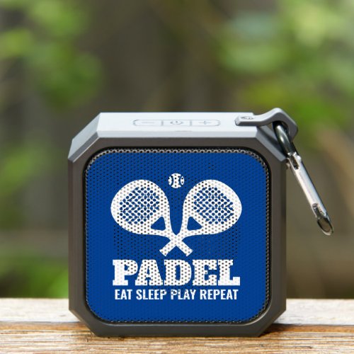 Waterproof Bluetooth speaker for padel players