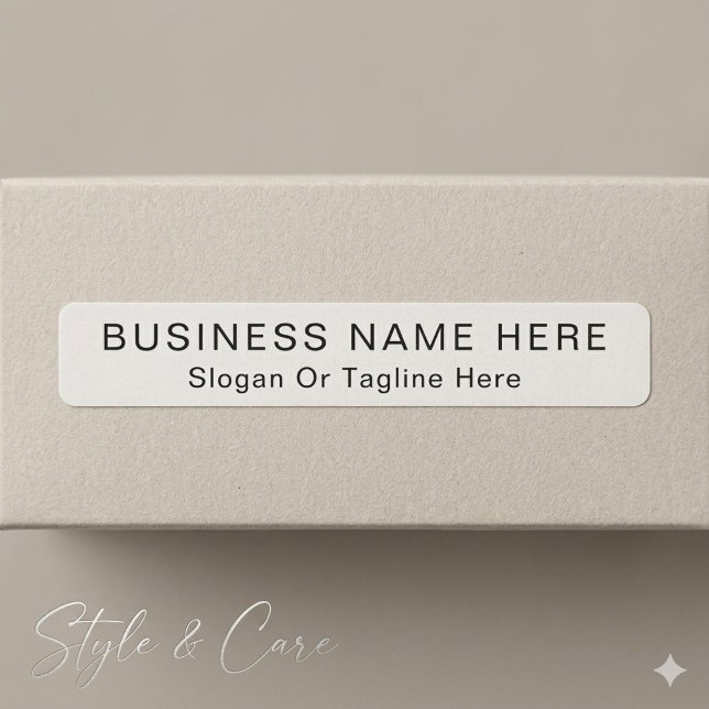 Waterproof Custom Business Info For All Surfaces Labels (Waterproof Custom Business Info For All Surfaces Labels)