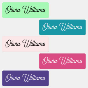 Waterproof Daycare Back to School Daughter's Name Labels