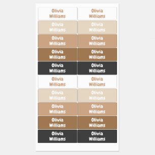 Waterproof Daycare Back to School Kids Girl's Name Labels