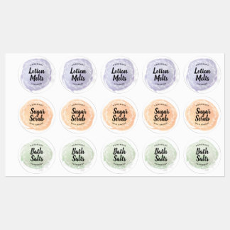 Waterproof Essential Oil Craft Labels