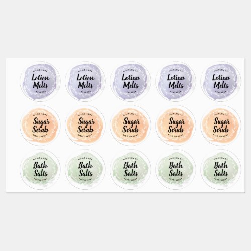 Waterproof Essential Oil Craft Labels