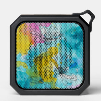 Waterproof Floral Daisy Portable Speaker Gift