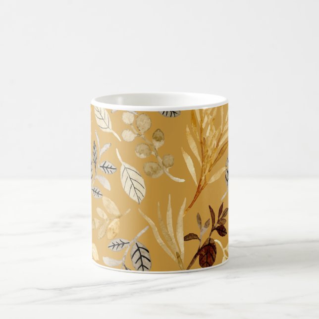 Waterproof Flowers: A Mug That Smiles with Flowers (Center)