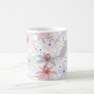 Waterproof Flowers: A Symphony of Petals on a Mug