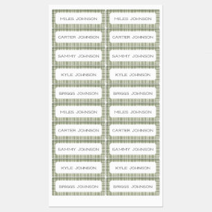 Waterproof Kid Name Sticker Labels for School