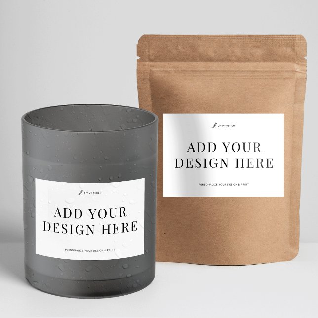 Waterproof Label Printing 3x2" Product Packaging (Waterproof product label printing 3x2" rectangle stickers - can be used for food, cosmetics and more)