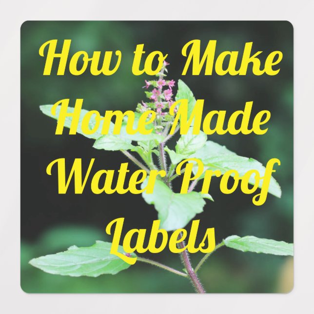 Waterproof Labels (Design 3)