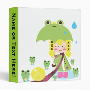 Waterproof Personalized 3 Ring Binder