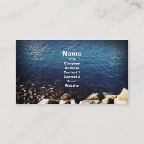 Waters Edge business card template