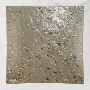Water's Edge Stones Shells Beach Ocean Sand Summer Trinket Tray