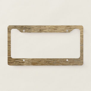 Waters of Barker Dam at Joshua Tree National Park License Plate Frame