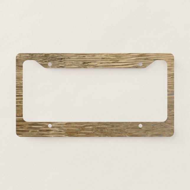 Waters of Barker Dam at Joshua Tree National Park License Plate Frame (Front)