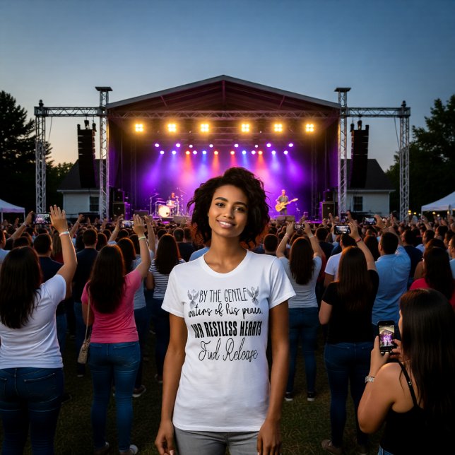Waters of His Peace Restless Hearts Release Tee (Creator Uploaded)