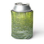 Waters of Oak Creek Yellow and Green Nature Photo Can Cooler