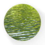 Waters of Oak Creek Yellow and Green Nature Photo Paperweight