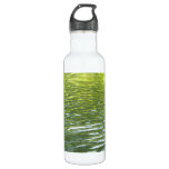 Waters of Oak Creek Yellow and Green Nature Photo Stainless Steel Water Bottle