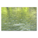 Waters of Oak Creek Yellow and Green Nature Photo Tissue Paper