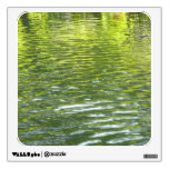 Waters of Oak Creek Yellow and Green Nature Photo Wall Decal