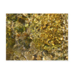 Waters of the Kaweah River Abstract Nature Postcard