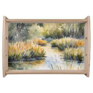 Waterscape Creek Summer Nature Serving Tray