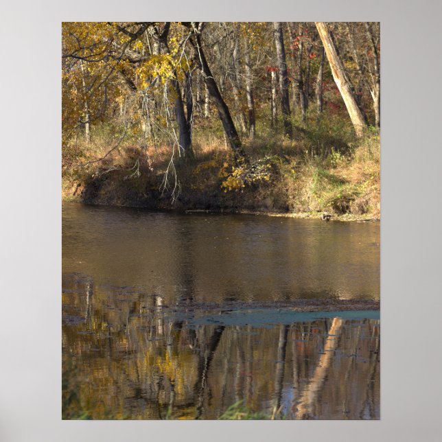 Waterscape Reflection Poster (Front)