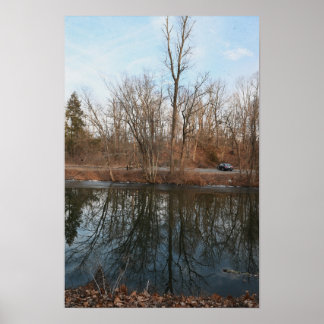 Waterscape Reflections Poster