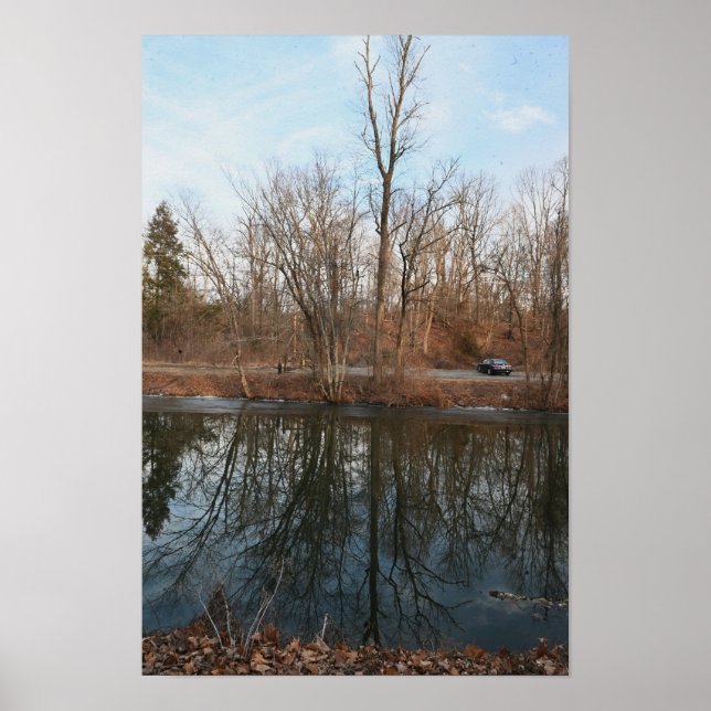 Waterscape Reflections Poster (Front)