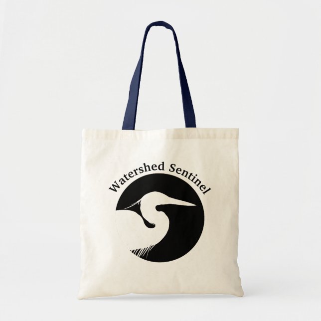 Watershed Sentinel cotton tote bag (Front)