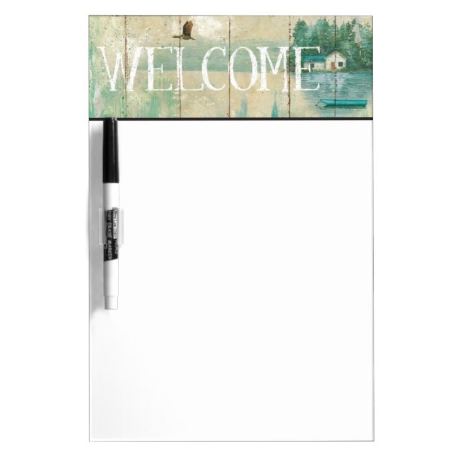 Waterside Lodge Dry-Erase Board (Front)