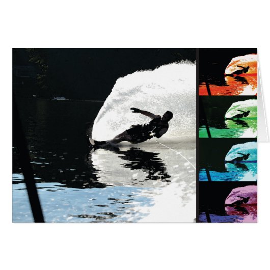 Waterski Cards (Front Horizontal)