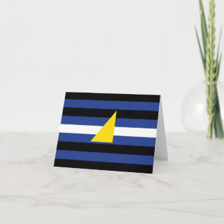Watersports Pride Flag Card